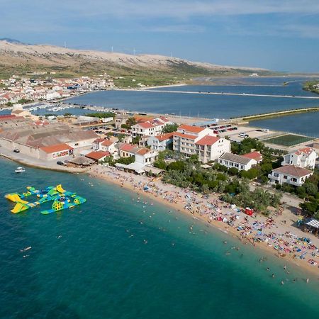 Villa Galeb Pag - At The Main Beach Pag Town Exterior foto