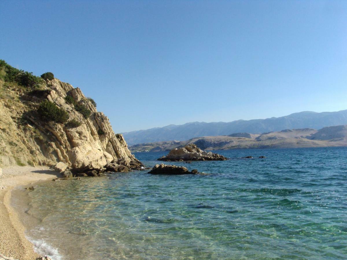 Villa Galeb Pag - At The Main Beach Pag Town Exterior foto